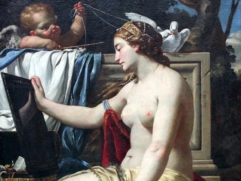 1590-Simon Vouet - La toilette di Venere - Gemäldegalerie Berlin